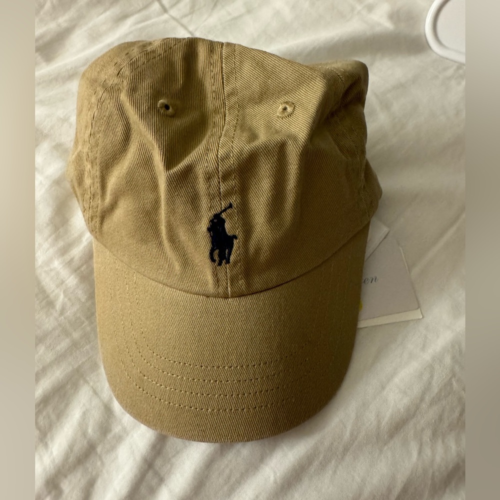 Polo Ralph Lauren beige hat-baby 0-24 months